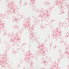 Baby Girls White & Pink Floral & Butterflies Babygrow, 1, hi-res